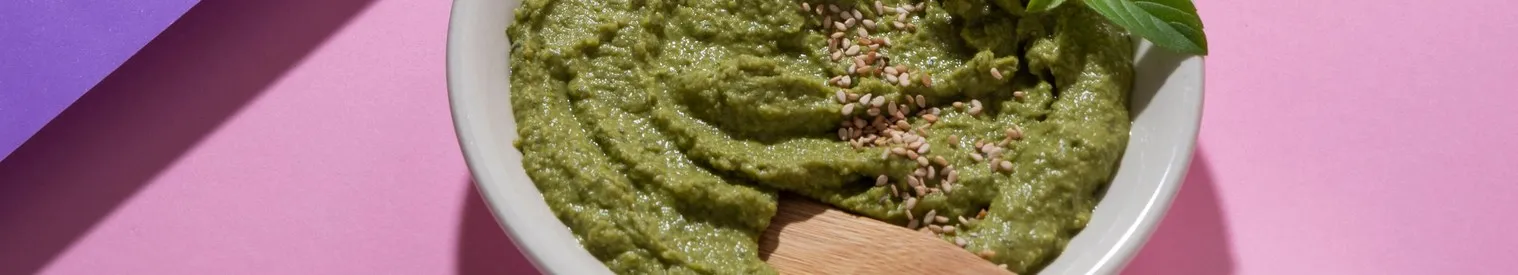 Matcha e açaí em pó